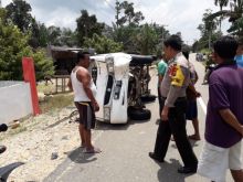 Laka lantas antara Mobil Carry Pikap dengan Honda Vario/zar