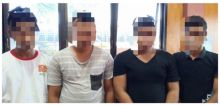 Polres Bengkalis mengamankan 4 orang pelaku tindak pidana narkotika jenis sabu/hari 