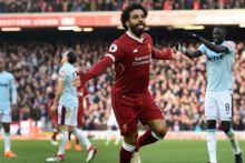 Mohamad Salah bersama Liverpool masih berpeluang juarai Premier League (foto/int) 