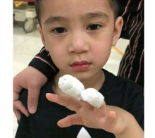 Dua jari Rafatar terjepit pintu (foto/instagram) 