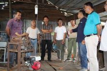  Edy Indra Kesuma melakukan kunjungan ke Kelompok Swadaya Masyarakat (KSM) Mitra Sejahtera Mandiri Cabang Indragiri Hilir /rgo