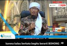 Ustaz Aa Gym klarifikasi dirinya yang disebut netral (foto/instagram) 