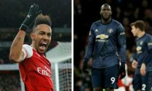 Aubameyang bersama Arsenal tampil beringas, taklukkan Manchester United (foto/int) 