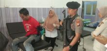 Pelaku penfancaman di BNI Dumai diamankan Polisi/int