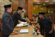 Sekda Bustamy HY Meghadiri Rapat Paripurna/hari