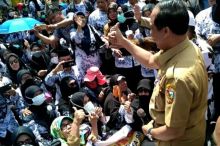 Sekda Pekanbaru M Noer minta maaf ke guru atas perkataannya yang menyinggung (foto/riki) 