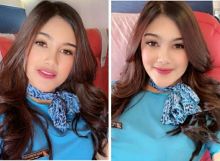 Pramugari Nam Air cantik (foto/instagram) 