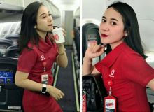 Pramugari cantik bikin netizen terpesona (foto/int) 