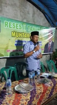 Wakil Ketua Komisi II DPRD Siak Muhtarom/lin