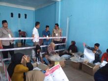 Peiipatan surat suara di Pelalawan sudah dimulai hari ini/ardi