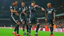 Jesse Lingard merayakan selebrasi usai mencetak gol beberapa waktu lalu
