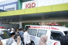 Suasana duka di RS Sansani