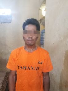 Tersangka sabu Inhil yang diamankan Polisi/rgo
