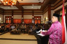 Bupati Alfedri membuka Musrenbang/lin