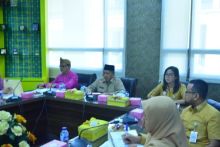 Bupati Siak Alfedri pimpin rakor/lin