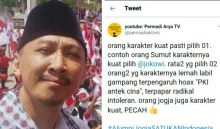 Abu Janda menilai pemilih 01 lebih hebat ketimbang 02 (Foto/int) 