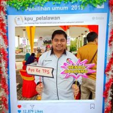 Ketua KPU Pelalawan Wan Kardi Wandi/ardi