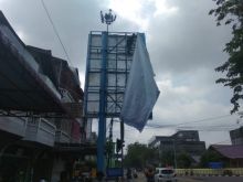 Salah satu APK di Bengkalis yang ditertibkan/hari