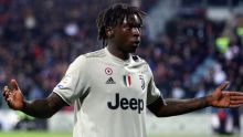 Striker muda Juventus Mose Kean siap menunjukkan kehebatannya kala menjamu Milan di Allianz Stadium