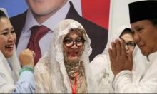 Prabowo bersama tiga Puteri Soeharto