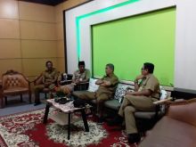  H Syamsuddin Uti menyambangi studio Gemilang Televisi dan Stasiun Radio Gemilang FM/ADV