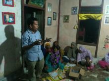 Juprison saat melakukan silaturahmi/zar