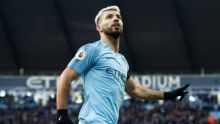 Penyerang Man City Sergio Aguero. Foto internet