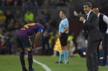 Pelatih Barcelona Ernesto Valverde