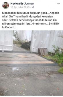 Foto:  (Facebook Noviwaldy Jusman) 