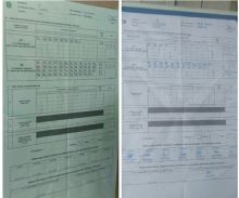 Prabowo-Sandi unggul di TPS perbatasan Kota Pekanbaru dan Kabupaten Kampar (foto/riki)