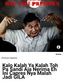 Gambar yang dibuat oleh pelaku yang meretas website riau24.com