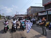 Lomba irit Yamaha Mio S 1 liter dari Dumai-Pakning