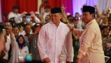 Gatot Nurmantyo dan Prabowo dalam sebuah kegiatan beberapa waktu lalu. Foto: int 