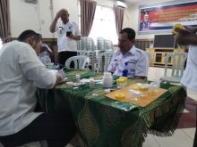 Imigrasi Kelas IIA Bengkalis melaksanakan kegiatan cek kesehatan sekaligus tes urine/hari