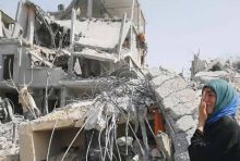 Rumah warga Palestina dihancurkan Israel