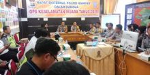 Rapat jelang Operasi Muara Takus 2019