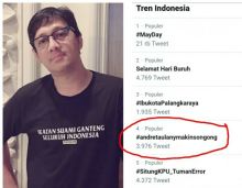 Andre Taulany jadi pembicaraan hangat netizen (foto/int)