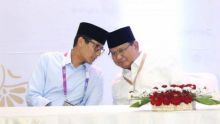Pasangan Nomor Urut 02, Prabowo Subianto-Sandiaga Uno