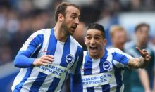 Brighton didoakan bisa kalahkan Manchester City (foto/int) 