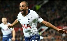 Lucas Moura cetak dua gol saat lawan Ajax Amsterdam (foto/int)