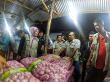 Tim Satgas Pangan Provinsi Riau pastikan stok bawang putih stabil hingga lebaran