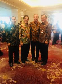 Wakil Bupati H Halim saat mengikuti Musrenbangnas/zar