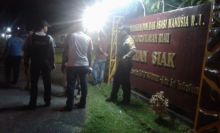 Aparat masih terus merjagai-jaga di Rutan Siak/lin