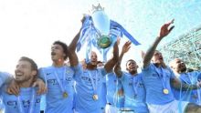 Skuad City merayakan keberhasilan menjadi jawara Liga Inggris musim 2018-2019. Foto: int 