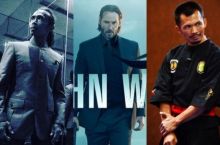 Cecep  dan Yahan Adu Akting dengan Keanu Reeves