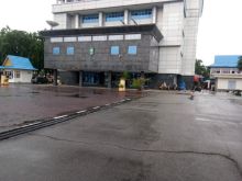 Kantor Bupati Bengkalis di Jalan A Yani/hari