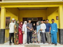 H SU saat meninjau pelayanan kesehatan di Unit Pelayanan Teknis (UPT) Puskesmas Kecamatan Mandah/ADV