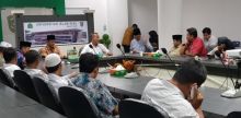 Suasana buka bersama rektor UIR dan pimpinan media