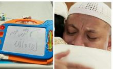 Viral tulisan terakhir Ustaz Arifin Ilham (foto/int)