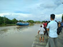 Loncakan penumpang kapal belum mengalami loncakan yang berarti. (Riau24/amri)